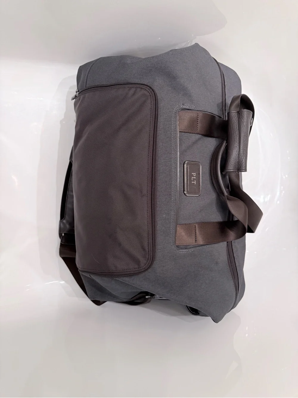 TUMI Alpha 3 Double Expansion Duffel | Anthracite | Rare Discontinued Color